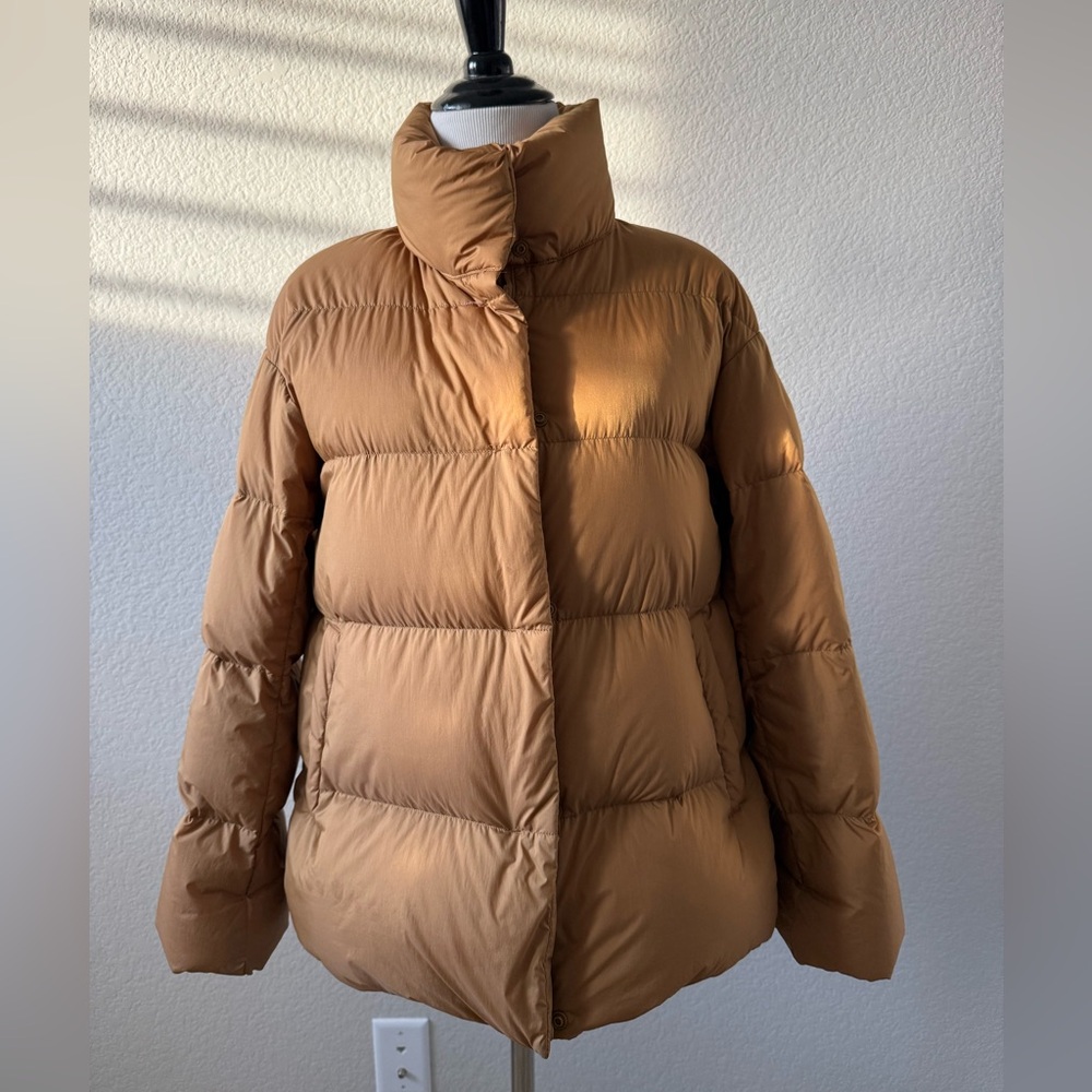 Uniqlo Tan Packable Puffer Jacket
